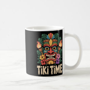 Tiki Time Luau Party Tropical Summer Vibes 1  Coffee Mug
