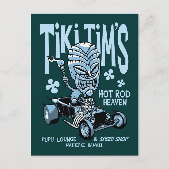Tiki Tim's Postcard (Front)