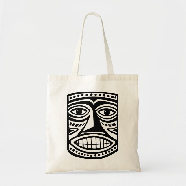 Tiki Toby Tote Bag (Front)
