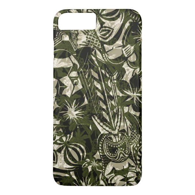 Tiki Trader Hawaiian iPhone 7 case (Back)