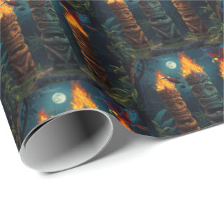 Tiki Wrapping Paper