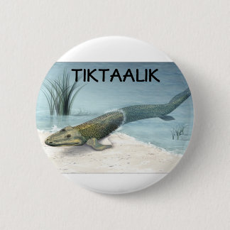 Tiktaalik 6 Cm Round Badge