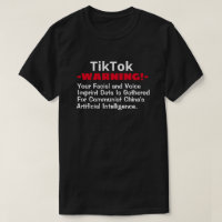 TikTok, Communt China Gathers Your Facial/Voice T