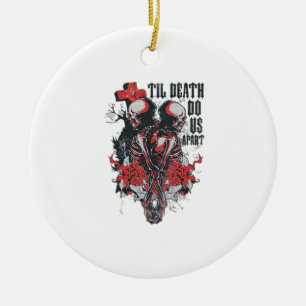 Til Death Do Us Apart Ceramic Tree Decoration