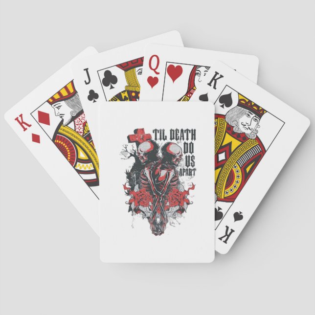 Til Death Do Us Apart Playing Cards (Back)
