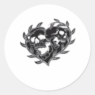Til Death Do Us Classic Classic Round Sticker