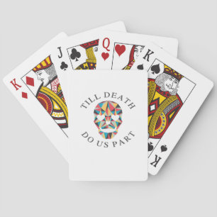 Til Death Do Us Funny & Classic Halloween Playing Cards