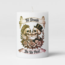 Til Death Do Us Part: Bride & Groom Skeleton
