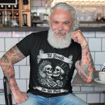 Til Death Do Us Part: Bride & Groom Skeleton