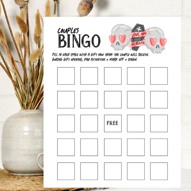 Til Death Do Us Part | Couples Bingo Game | Colour (Creator Uploaded)