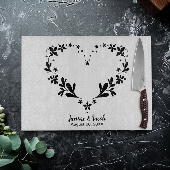 Til Death Do Us Part Custom Name & Wedding Date Cutting Board (Creator Uploaded)