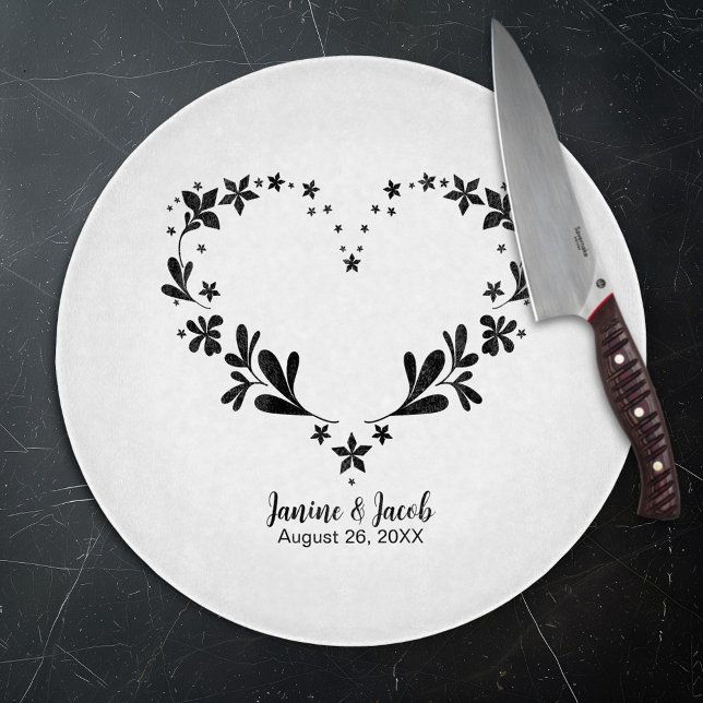 Til Death Do Us Part Custom Name & Wedding Date Cutting Board (Creator Uploaded)