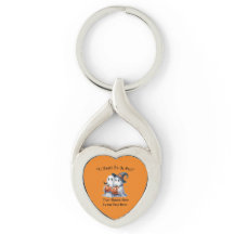 Til Death Do Us Part Halloween Wedding Keychain
