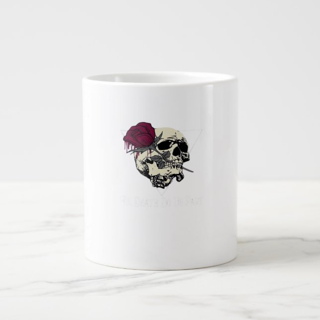 Til Death Do Us Part Large Coffee Mug (Front)