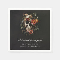 Til Death Do Us Part Skull Gothic Wedding