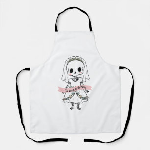 Til Death Do Us Party Halloween Apron