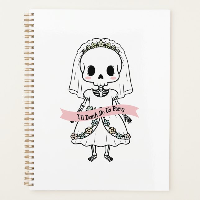 Til Death Do Us Party Halloween Planner (Front)