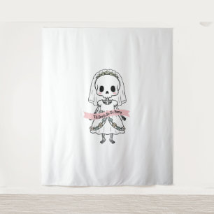 Til Death Do Us Party Halloween Tapestry