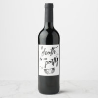 Til death do us party wedding favour