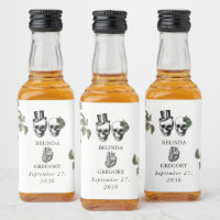 Til Death Gothic Heart Floral Skulls Wedding