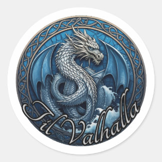 Til Valhalla Sticker