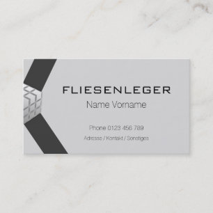 tile business card