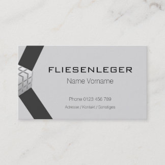 tile business card