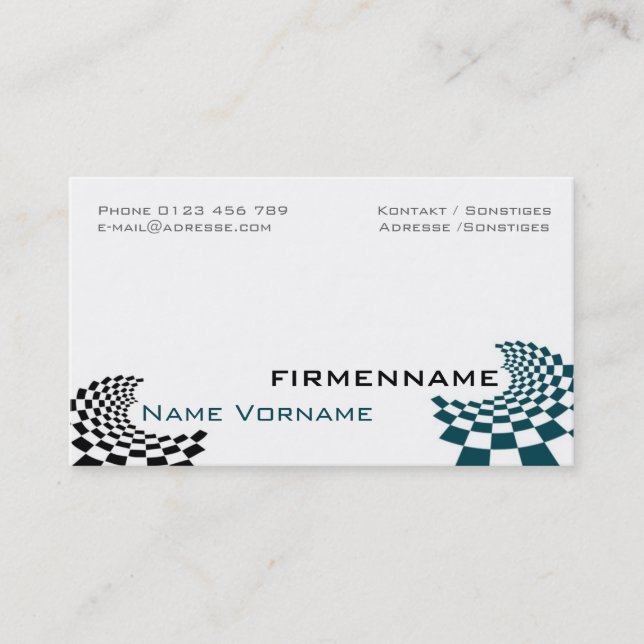 tile business card (Front)