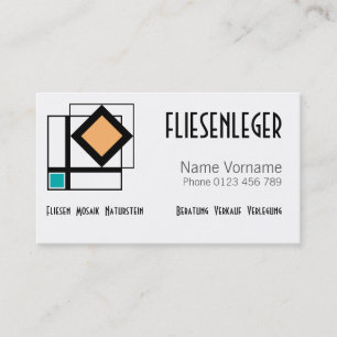 tile business card