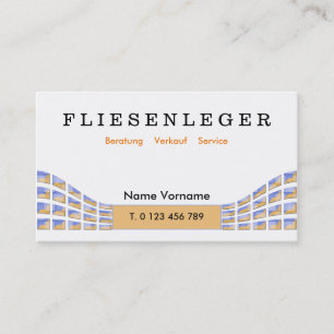 tile business card