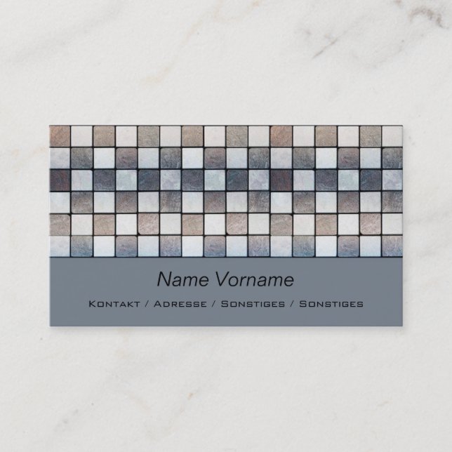 tile business card (Front)
