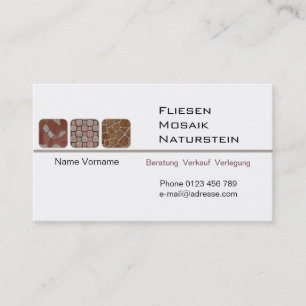 tile business card