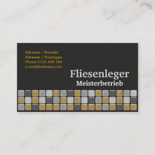tile business card