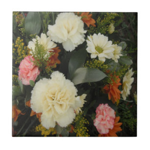 Tile Carnation Bouquet