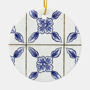 tile ceramic tree decoration