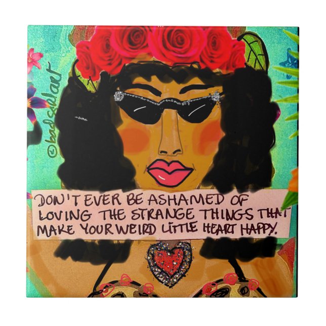 Tile/coaster/trivet Ceramic Tile (Front)