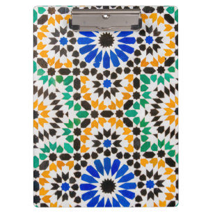 Tile decoration at Bahia Palace Clipboard