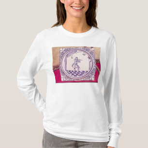 Tile depicting a clarinetist, 1706 T-Shirt