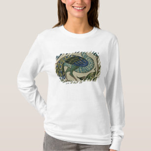 Tile design of heron and fish, by Walter Crane T-Shirt