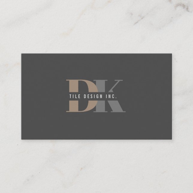 Tile installer Business Card (Front)