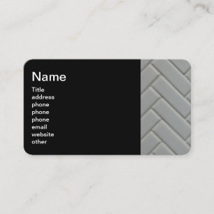 Tile installer business card