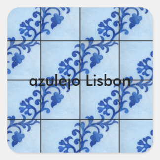 tile Lisbon Square Sticker