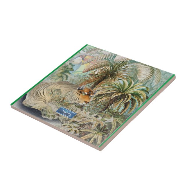 Tile Medium-Green(Jungle Fever) RFPMDesigns ©️2024 (Side)