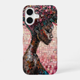 Tile Mosaic of a black girl cover