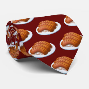 Tile Sausage pattern Tie