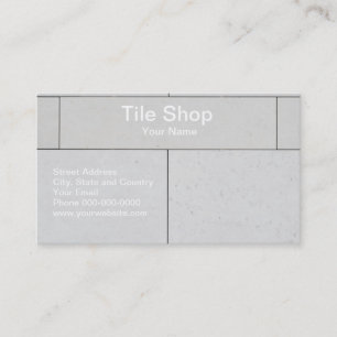 Tile Shop Business Card