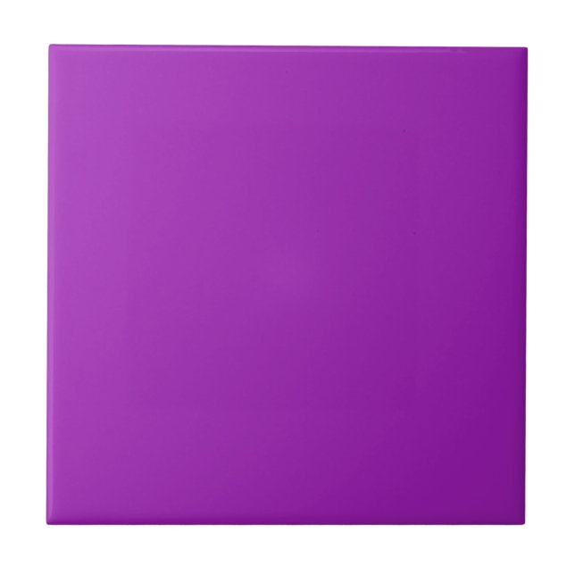 Tile with Pastel Lavender Background (Front)