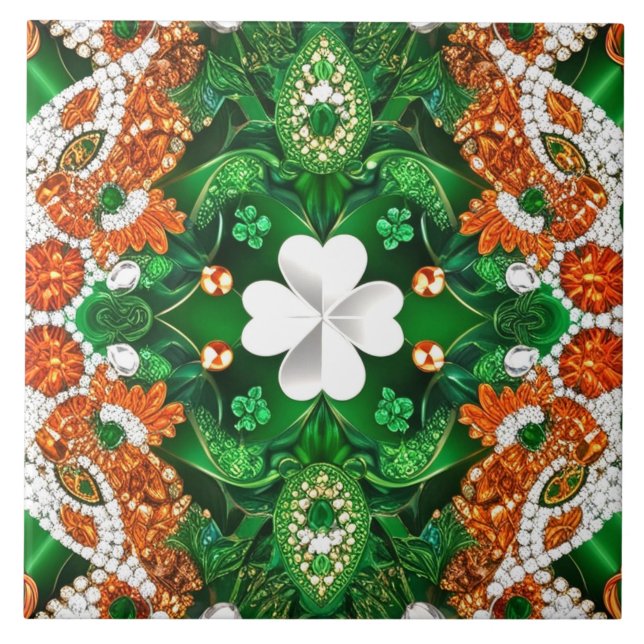 Tile with South Ireland modern Design (Front)