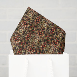 Tiled Art Deco pattern  Tissue Paper