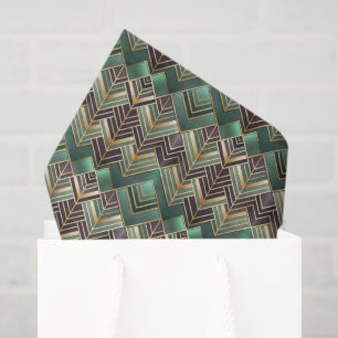 Tiled Art Deco pattern  Tissue Paper
